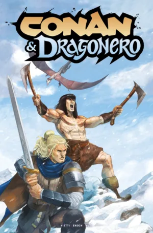 Conan and Dragonero #3 (Of 7) Cover B Lorenzo Nuti Variant (MR) - Ash Avenue Comics