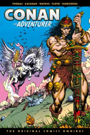 Conan the Adventurer The Original Years Omnibus (HC) Vol 01 Direct Market Edition Rafael Kayanan Cover (MR) - Ash Avenue Comics