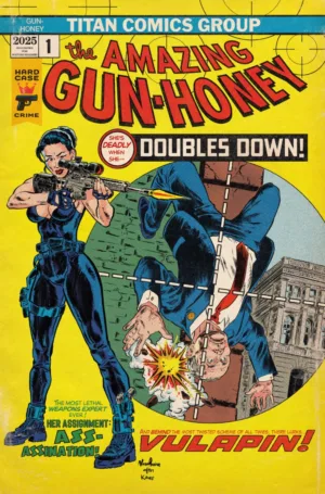 Gun Honey Doubles Down #2 (Of 4) Cover G Nuno Pereira Homage Variant (MR) - Ash Avenue Comics
