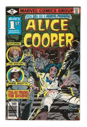 Marvel Premiere #50 | 1st App of Alice Cooper in Comics (Oct 1979) - Ash Avenue Comics