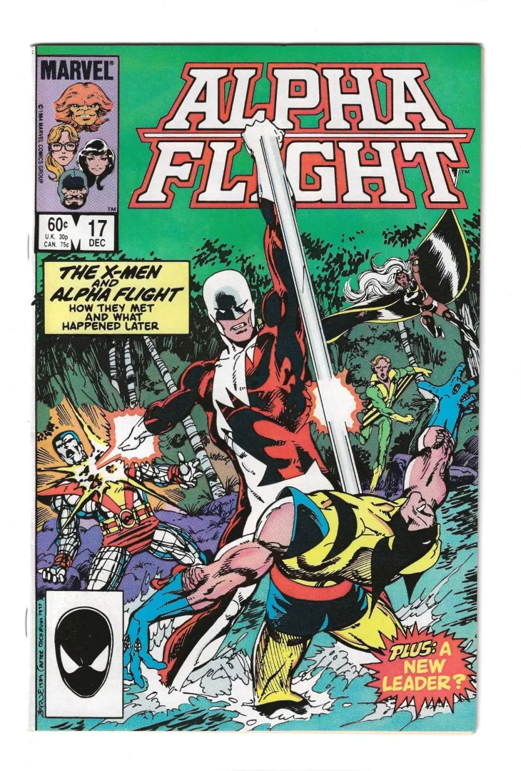 Alpha Flight #17 (Vol. 1, Dec 1984) - Ash Avenue Comics