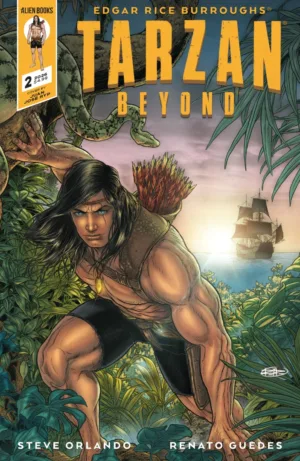 Tarzan Beyond #2 Variant B (Ryp) - Ash Avenue Comics