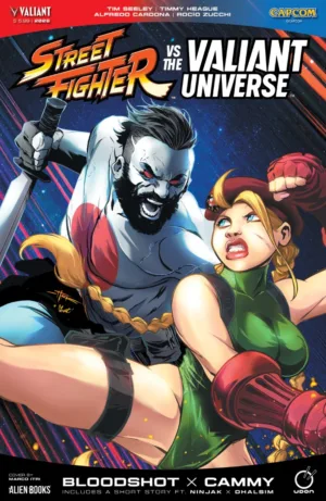 Street Fighter Vs. The Valiant Universe Special Variant C (Itri) - Ash Avenue Comics