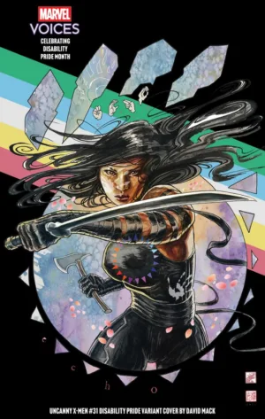 Uncanny X-Men #31 David Mack Disability Pride Variant - Ash Avenue Comics