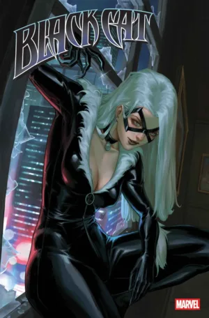 Black Cat #12 Ejikure Black Cat Variant - Ash Avenue Comics