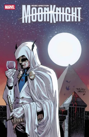 Marc Spector: Moon Knight #6 Netho Diaz Hellfire Costume Swap Variant - Ash Avenue Comics