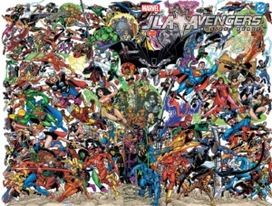 JLA/Avengers #3 Facsimile Edition Wraparound Cover - Ash Avenue Comics