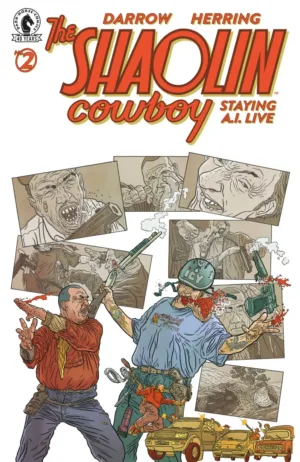 Shaolin Cowboy: Staying A.I.Live #2 (CVR A) (Geof Darrow) - Ash Avenue Comics