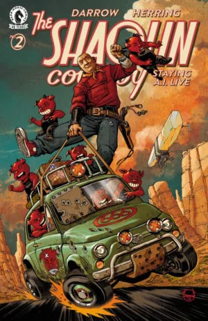 Shaolin Cowboy: Staying A.I.Live #2 (CVR C) (Dave Johnson) - Ash Avenue Comics