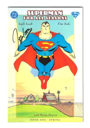 Superman: For All Seasons #1-4 Complete Set | Signed by Jeph Loeb - Ash Avenue Comics