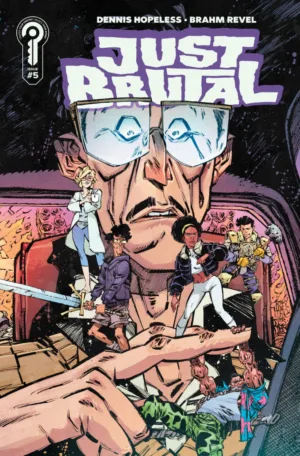 Just Brutal #5 Cover B Jorge Corona - Ash Avenue Comics