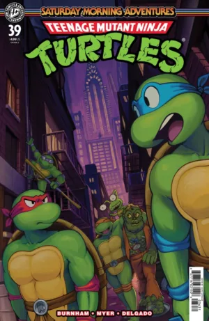 Teenage Mutant Ninja Turtles: Saturday Morning Adventures #39 Variant C (GoWOAH) - Ash Avenue Comics