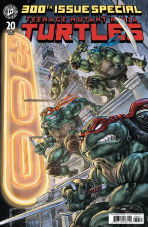 Teenage Mutant Ninja Turtles #20: 300th Issue Special Cover A (Williams II) - Ash Avenue Comics