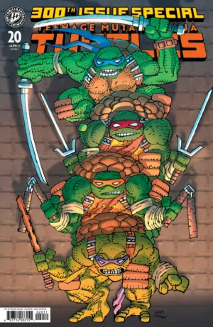 Teenage Mutant Ninja Turtles #20: 300th Issue Special Variant C (Miller) - Ash Avenue Comics