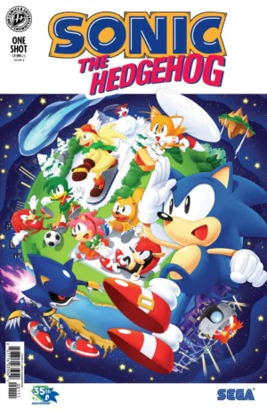 Sonic the Hedgehog: 35th Anniversary Special Variant B (Hammerstrom) - Ash Avenue Comics