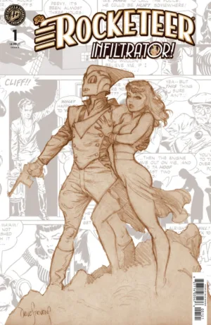 The Rocketeer: Infiltrator! #1 Variant B (Stevens) - Ash Avenue Comics