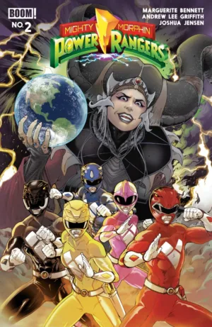 Mighty Morphin Power Rangers (2026) #2 B Variant (Dressed, Griffith) - Ash Avenue Comics
