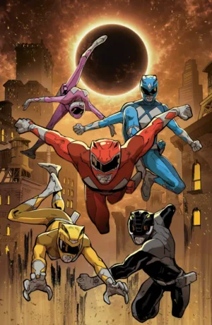 Mighty Morphin Power Rangers (2026) #2 E Foil Variant (Full Art, Foil, Bal&Atilde;&iexcl;m) - Ash Avenue Comics