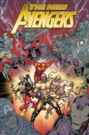 New Avengers Omnibus Vol. 3 David Yardin Cover [DM Only] - Ash Avenue Comics