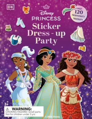 Disney Princess Sticker Dress Up Party - Ash Avenue Comics
