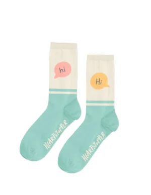 Heartstopper: Boy Meets Boy Socks - Small - Ash Avenue Comics