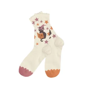 Witchy Cat Socks - Small - Ash Avenue Comics