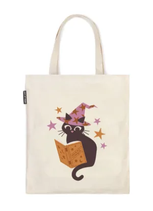 Witchy Cat Tote Bag - Ash Avenue Comics