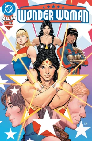 Wonder Woman #19 Cover A Daniel Sampere Wraparound - Ash Avenue Comics