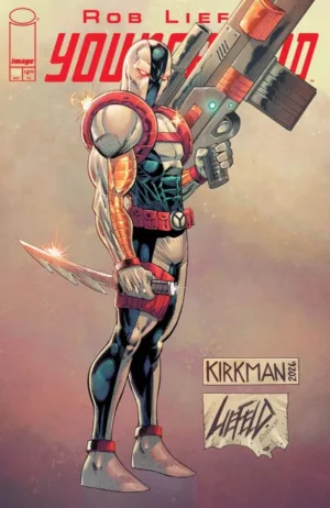 Youngblood #100 Cover K Rob Liefeld & Robert Kirkman Variant - Ash Avenue Comics