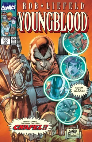 Youngblood #100 Cover N Rob Liefeld & Todd McFarlane Variant - Ash Avenue Comics