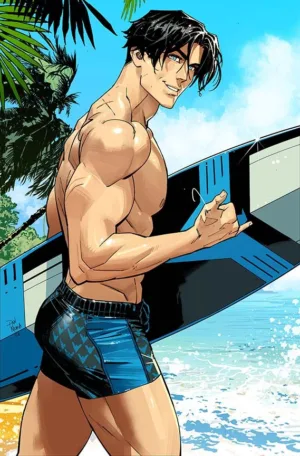 Nightwing #140 Cover D Dan Mora Swimsuit Variant - Ash Avenue Comics