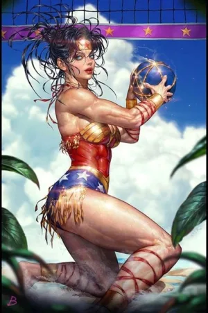 Wonder Woman #35 Cover E Kyuyong Eom Swimsuit Variant - Ash Avenue Comics