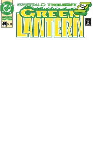 Green Lantern #49 Facsimile Edition Cover B Blank Variant - Ash Avenue Comics