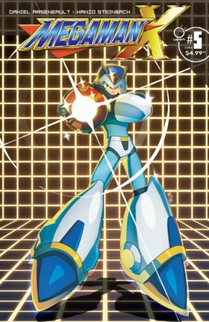 Mega Man X #5 (Of 5) Cover A Hanzo Steinbach - Ash Avenue Comics