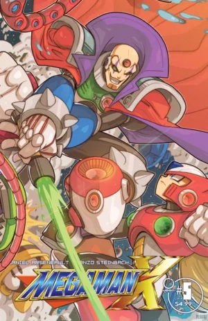 Mega Man X #5 (Of 5) Cover B Edwin Huang Variant - Ash Avenue Comics