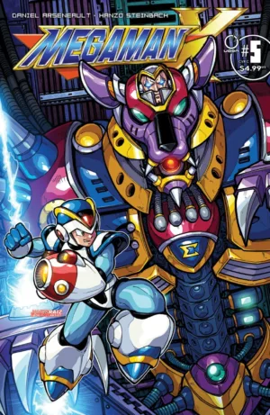 Mega Man X #5 (Of 5) Cover C James Raiz Variant - Ash Avenue Comics