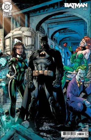 Batman #163 Cover B Jim Lee & Scott Williams Batman Connecting Middle Variant - Ash Avenue Comics