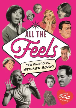 All The Feels The Emotional Sticker Book (TPB) - Ash Avenue Comics