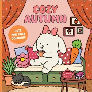 Cozy Autumn (TPB) A Cute & Cozy Coloring Book - Ash Avenue Comics