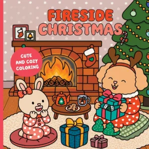 Fireside Christmas (TPB) A Cute & Cozy Coloring Book - Ash Avenue Comics
