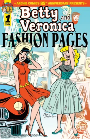 Archie Comics 85th Anniversary Presents Betty & Veronica Fashion Pages (One-Shot) Cover A Dan Decarlo - Ash Avenue Comics