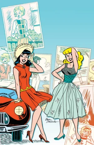 Archie Comics 85th Anniversary Presents Betty & Veronica Fashion Pages (One-Shot) Cover D Dan Decarlo Foil Full Art Variant - Ash Avenue Comics