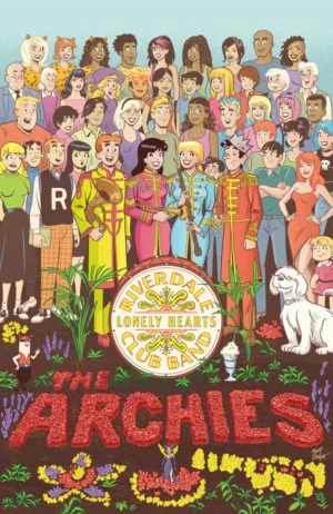 Laugh #166 Facsimile Edition Cover B Matt Talbot Sgt Peppers Variant - Ash Avenue Comics