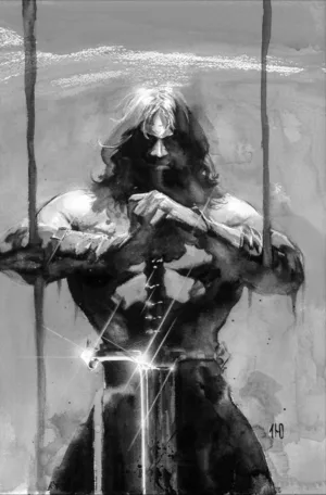 Cimmerian: Xuthal of the Dusk #2 (Of 3) Cover E Inc 1:50 Ito B&W Virgin Variant (MR) - Ash Avenue Comics