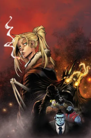 Valhallaw #2 (Of 5) Cover B Inc 1:10 Pedro Rm Andreo Virgin Variant (MR) - Ash Avenue Comics