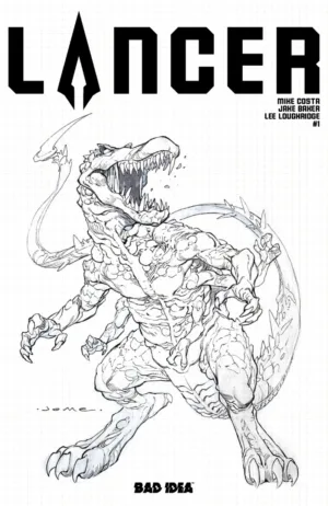 Lancer #1 (Of 4) Cover E Inc 1:20 Jerome Opena Design Variant - Ash Avenue Comics