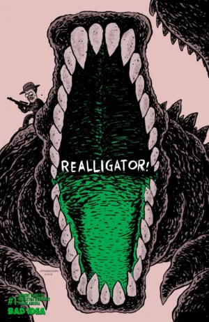 Realligator #1 (One Shot) Cover H Inc 1:100 Manix Abrera Error Edition Variant - Ash Avenue Comics