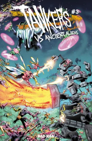 Tankers Vs. Ancient Aliens # 3 (Of 4) Cover A Frederica Mancin - Ash Avenue Comics