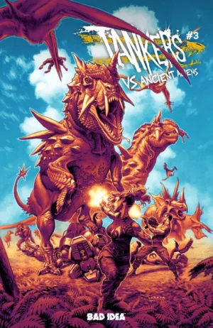 Tankers Vs. Ancient Aliens # 3 (Of 4) Cover B Lewis Larosa Variant - Ash Avenue Comics