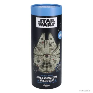 Star Wars Millennium Falcon Jigsaw Puzzle and Trivia - Ash Avenue Comics